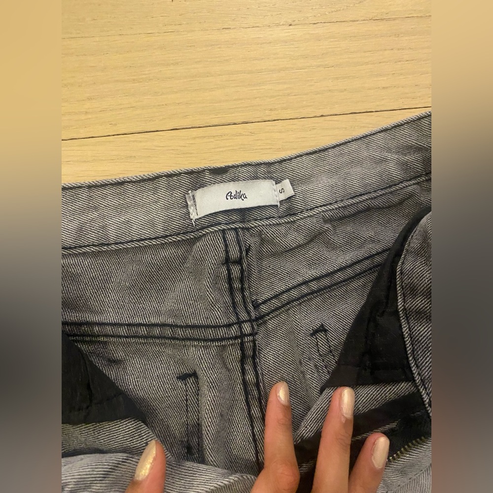 Patterned Grey/Black Jeans - Picture 2 of 4